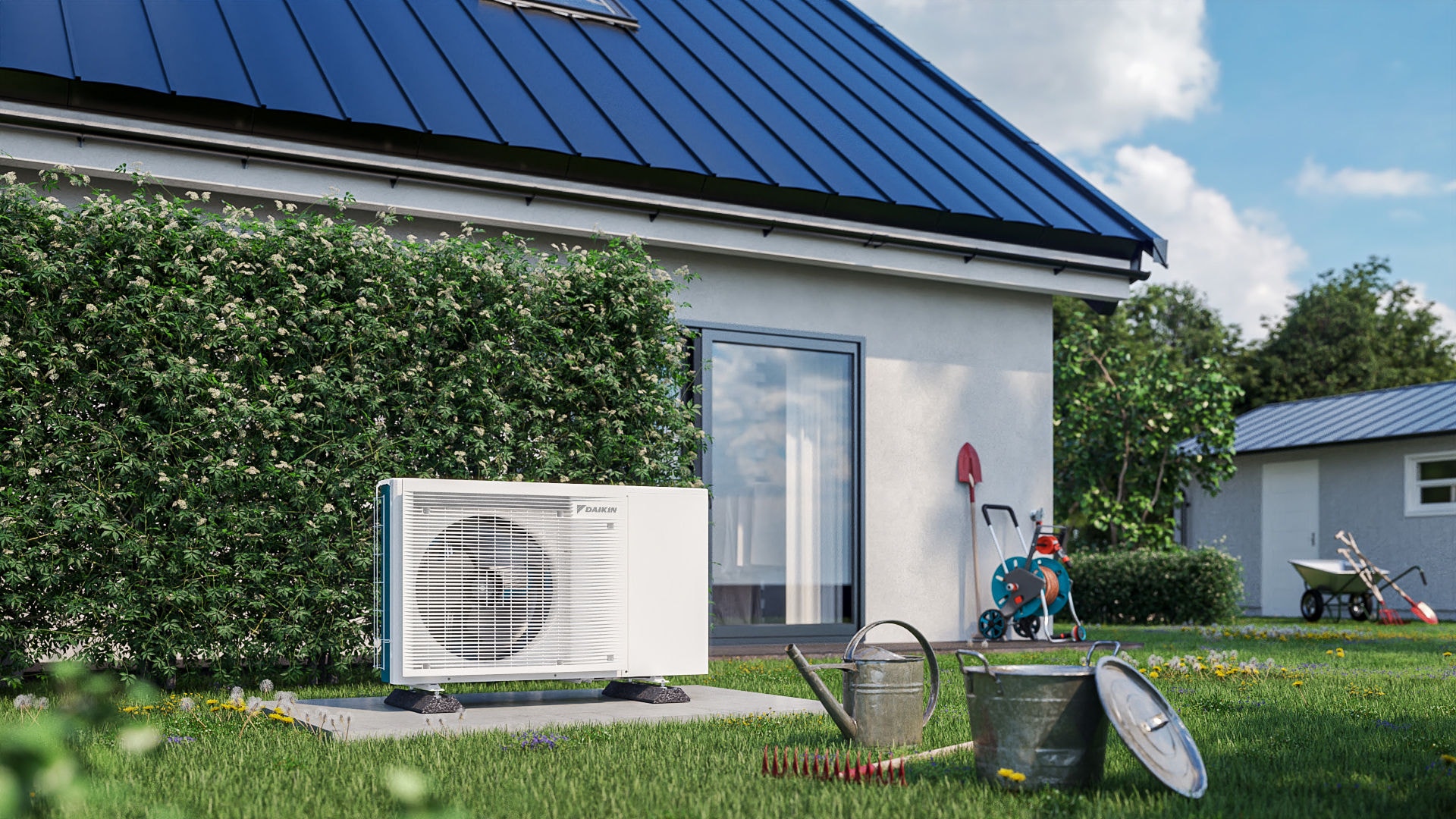 Outdoor Daikin Installation